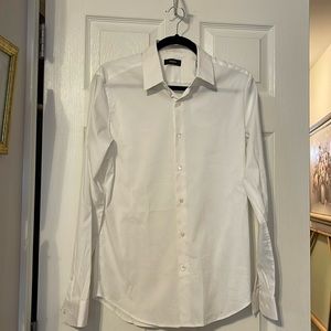 Theory -White long sleeve dress shirt. Neck Size 15 1/2 New with tags.